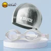 2107 Swim Cap + Goggles 【Fabric Swim Cap Set】
