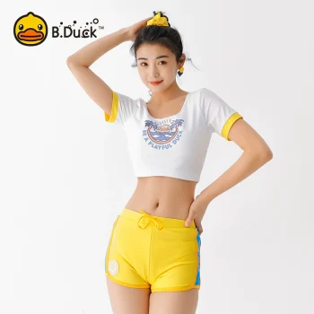 B.Duck Women's Swimwear Set: Flattering & Chic Two-Piece with Top & Bottoms | 2025 New Vacation Collection for Beach & Swimming