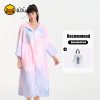 Pink Bathrobe and Swim Bag Two-Piece Set 【Soft & Comfortable, Quick-Drying & Absorbent】