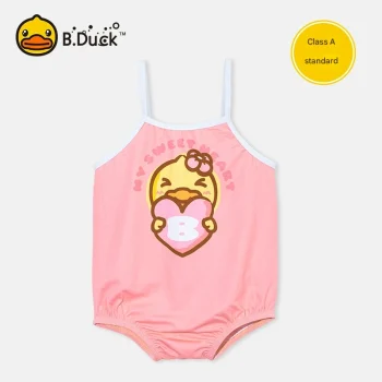 B.Duck Kids' One-Piece Swimsuit for Girls - UPF50+ Sun Protection Swimwear (2024 New Design)